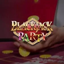 Blackjack Party logo – Live Dealer by Evolution at Starzino Casino