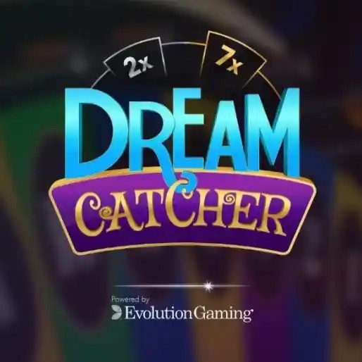 Official Live Dealer logo: Dream Catcher by Evolution at Starzino Casino