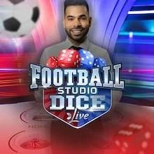 Football Studio Dice casino game by Evolution – featured logo at Starzino Casino